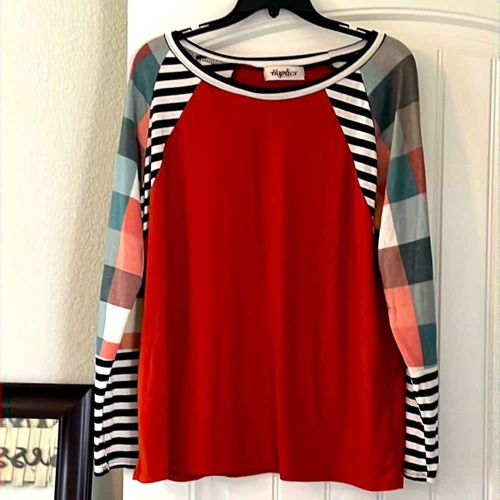 Haptics Fall Autumn Long Sleeve Top Shirt